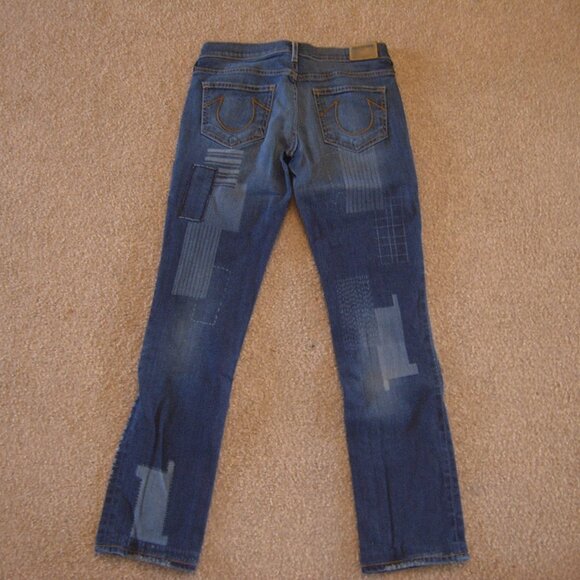 Like New Excellent Condition True Religion Women Jeans sz 26 Made in USA - Picture 2 of 4